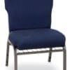 Navy blue auditorium chair