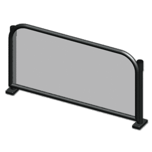 Vertical Divider Sneeze Guard